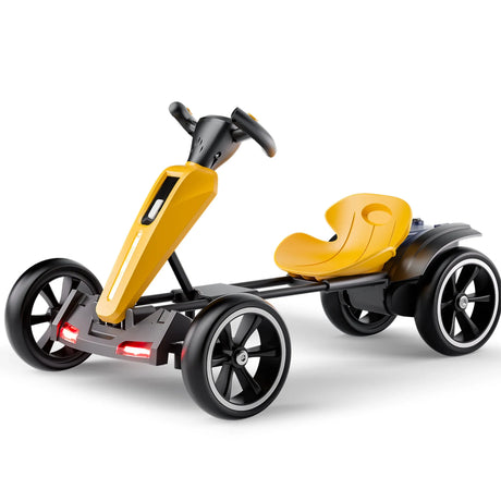 12V Foldable Kids Electric Pedal Go Kart With Adjustable Seat - Omega Lifestyles