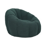 Plush Teddy Fabric Foam Filled Bean Bag Chair - Omega Lifestyles