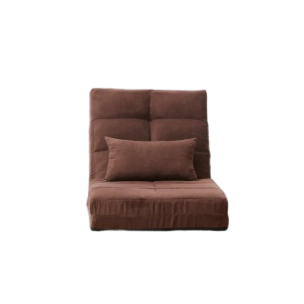 Adjustable Fold-Down Metal Frame Sofa Bed With Pillow - Omega Lifestyles