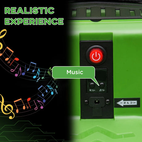 12V Remote Control Toddler Bumper Car With 360° Rotation - Omega Lifestyles