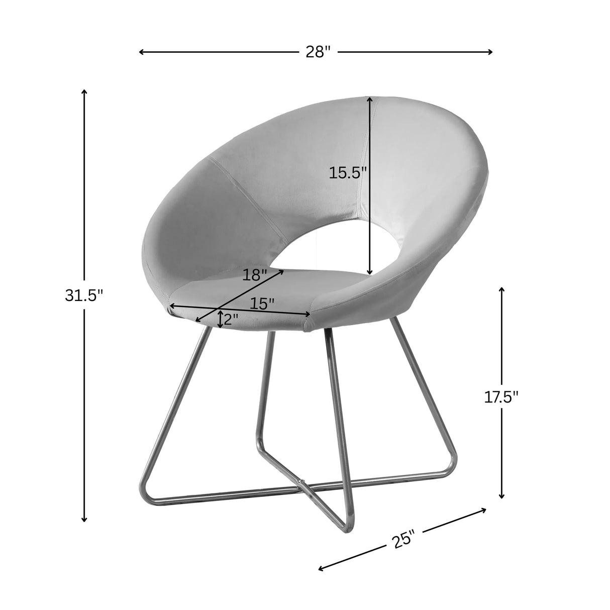 Green Silky Velvet Upholstered Accent Chair With Gold Base - Omega Lifestyles