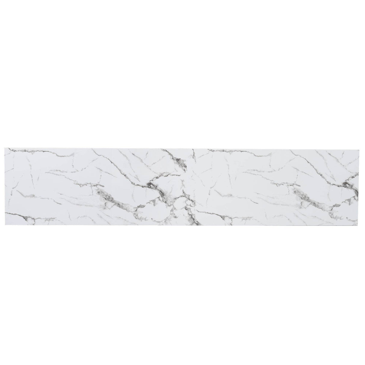 High Gloss White Marble TV Stand With Drawers - Sleep Galleria