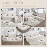 Convertible Corduroy Folding Memory Foam Sofa Bed - Omega Lifestyles