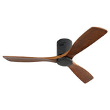 52-Inch Modern Wooden Ceiling Fan With Remote Control