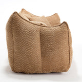 Dual Chenille Bean Bag Chair With High Resilience Foam - Omega Lifestyles