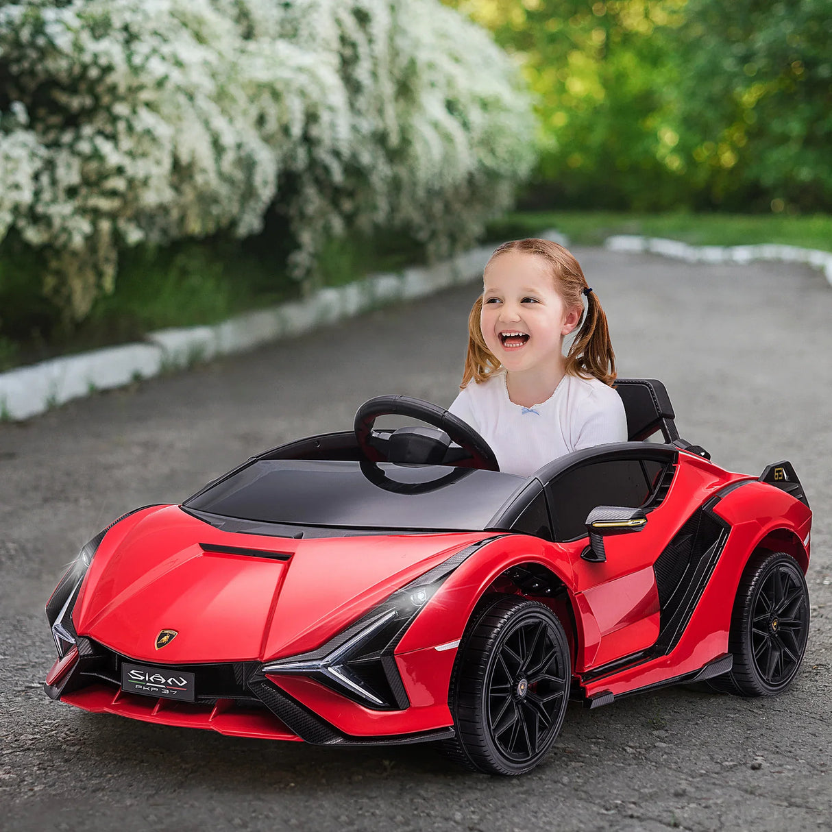 Licensed Lamborghini Kids Electric Ride On Car Toy - Omega Lifestyles
