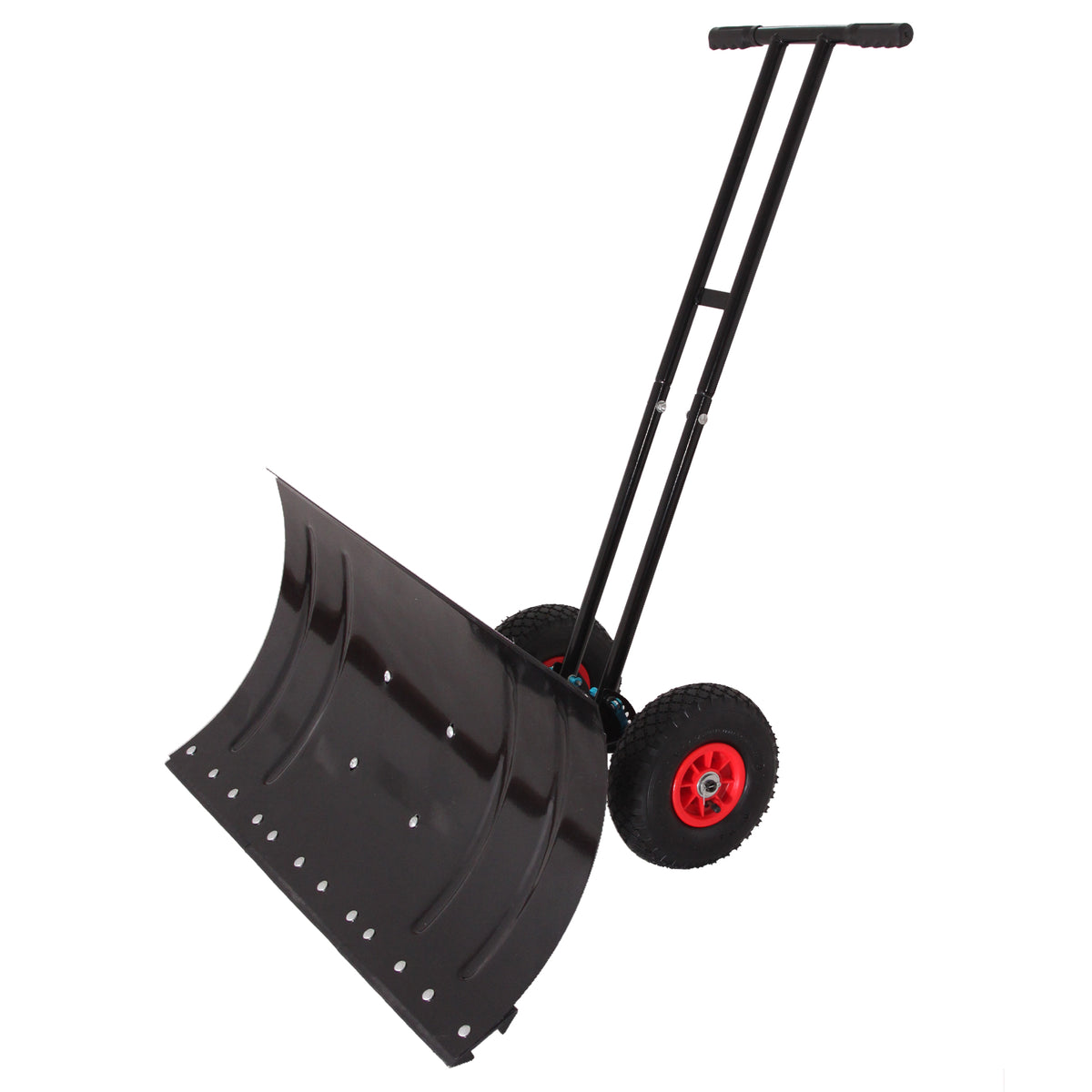 Heavy Duty Adjustable Angle Snow Shovel With Wheels