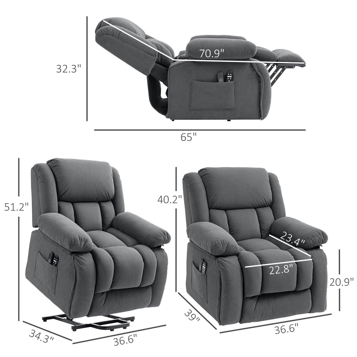 Electric Reclining Massage Chair With Vibration Massage - Omega Lifestyles