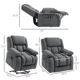 Electric Reclining Massage Chair With Vibration Massage - Omega Lifestyles