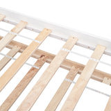 Twin Platform Bed Frame With Pull-Out Trundle - Omega Lifestyles