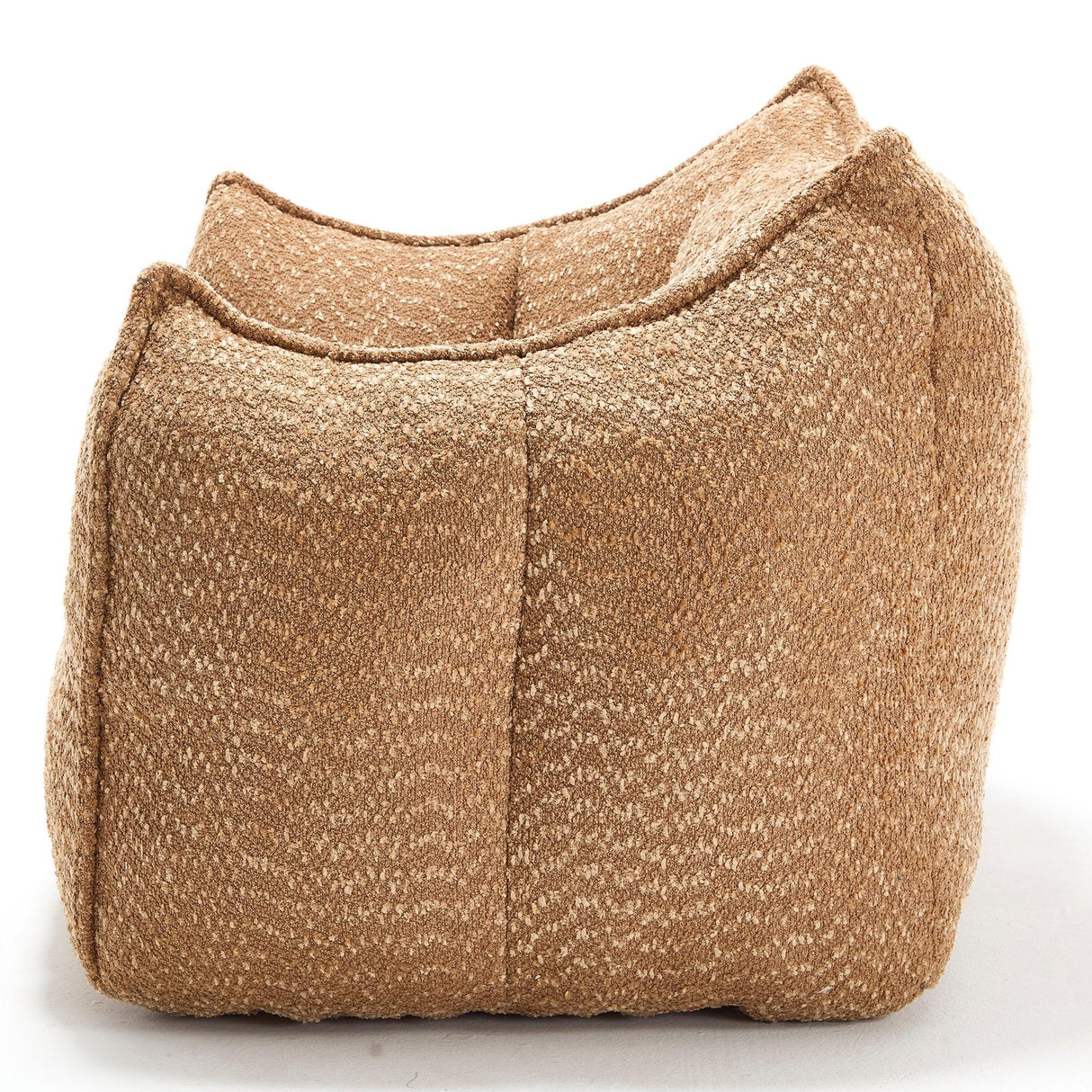 Chenille Bean Bag Chair Soft Foam Living Room Seating - Omega Lifestyles