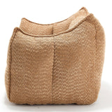 Chenille Bean Bag Chair Soft Foam Living Room Seating - Omega Lifestyles