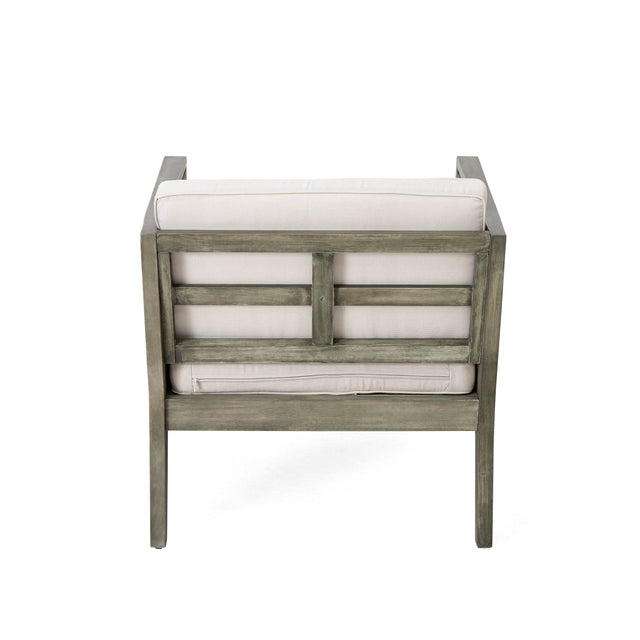 4-Piece Acacia Wood Outdoor Patio Furniture Set - Omega Lifestyles