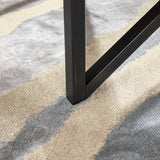 Modern Round Tempered Glass Wood Base Coffee Table - Omega Lifestyles