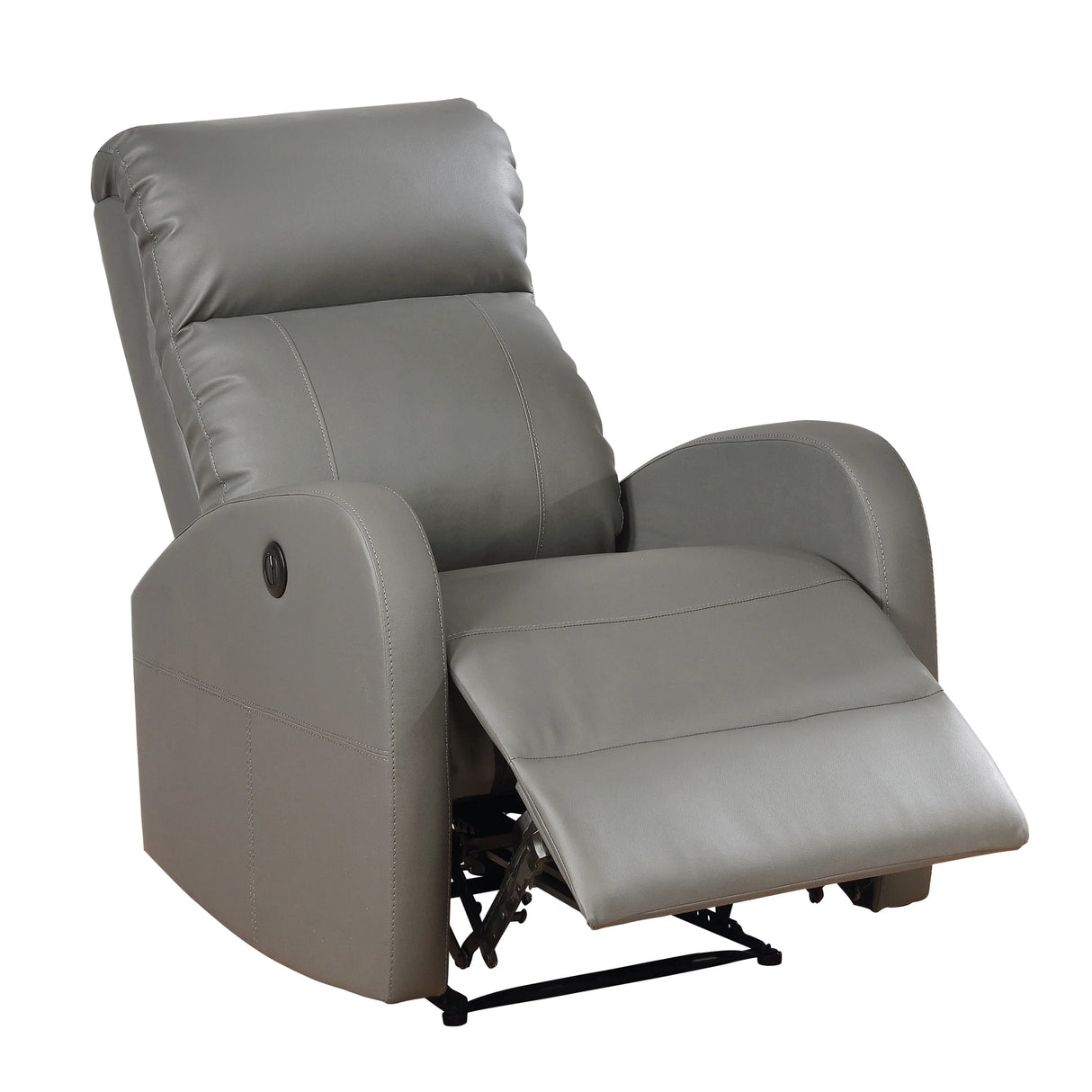 Electric Power Recliner Chair With USB Charging And Leather Upholstery - Omega Lifestyles