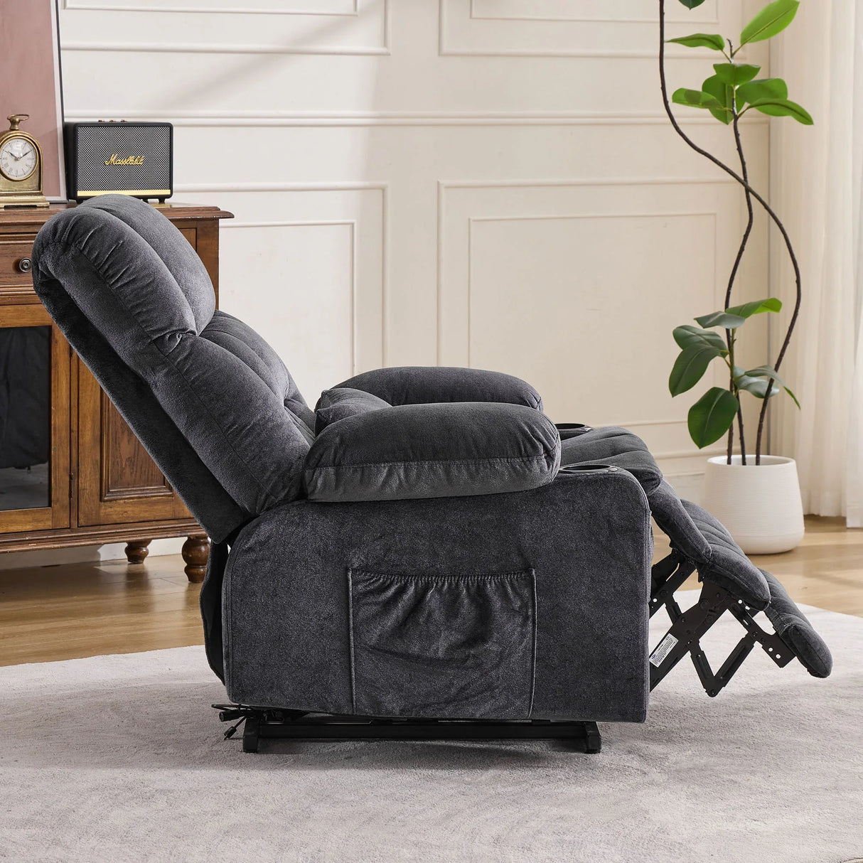 Dual Motor Power Lift Recliner Chair With Heat Massage - Omega Lifestyles
