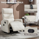 Heat Massage Recliner Chair With Swivel Rocking - Omega Lifestyles