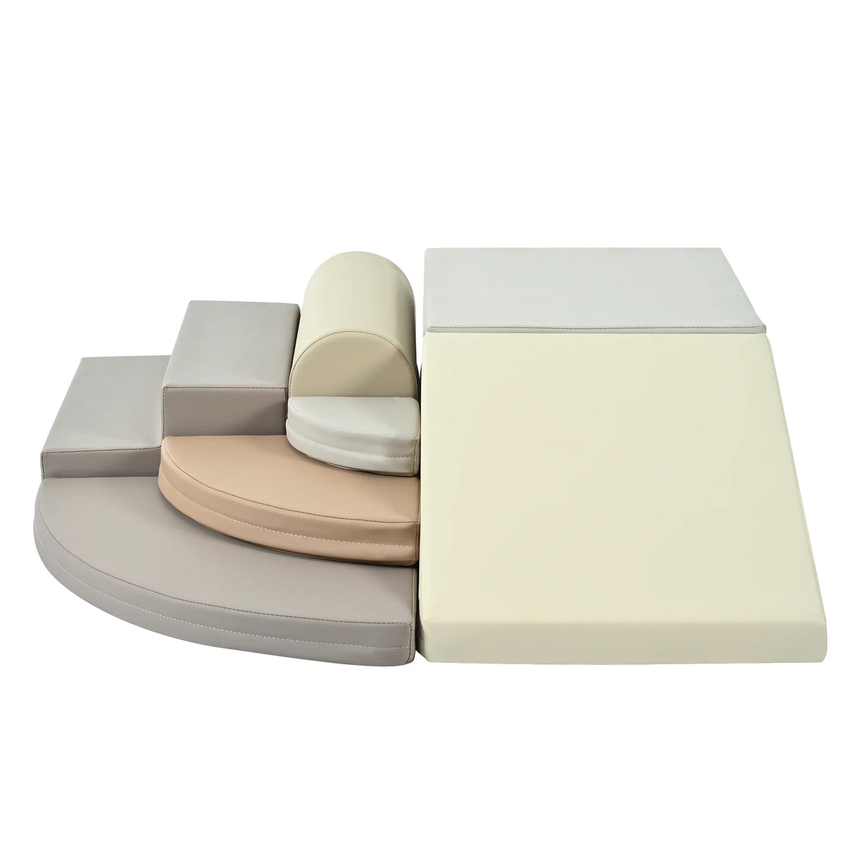 7-Piece Soft Foam Climbing Blocks Toddler Playset - Omega Lifestyles