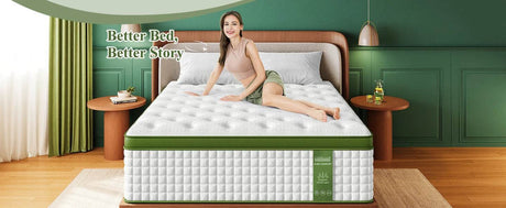 Medium 12-Inch Gel Memory Foam Hybrid Mattress - Sleep Galleria