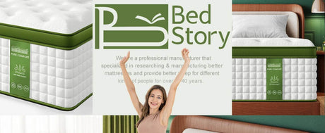 Medium 12-Inch Gel Memory Foam Hybrid Mattress - Sleep Galleria