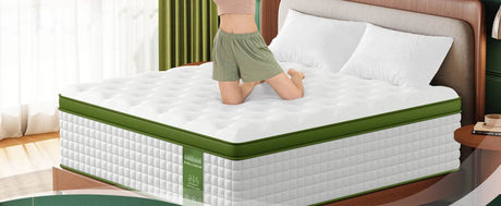 Medium 12-Inch Gel Memory Foam Hybrid Mattress - Sleep Galleria