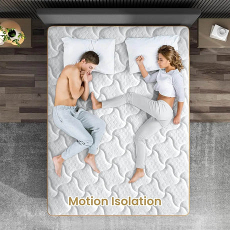 Medium 12-Inch Gel-Infused Cooling Memory Foam Hybrid Mattress - Sleep Galleria