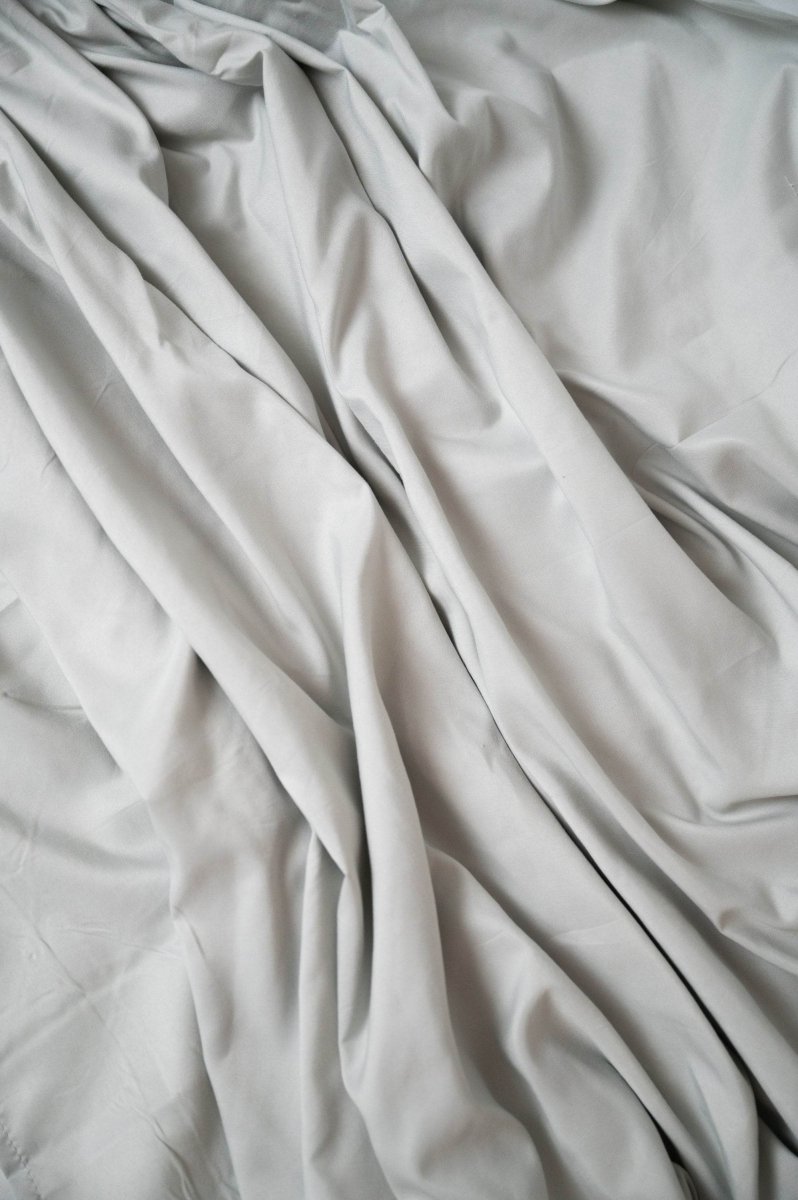 100% Rayon Bamboo Split Head Sheet Set Pewter - Sleep Galleria