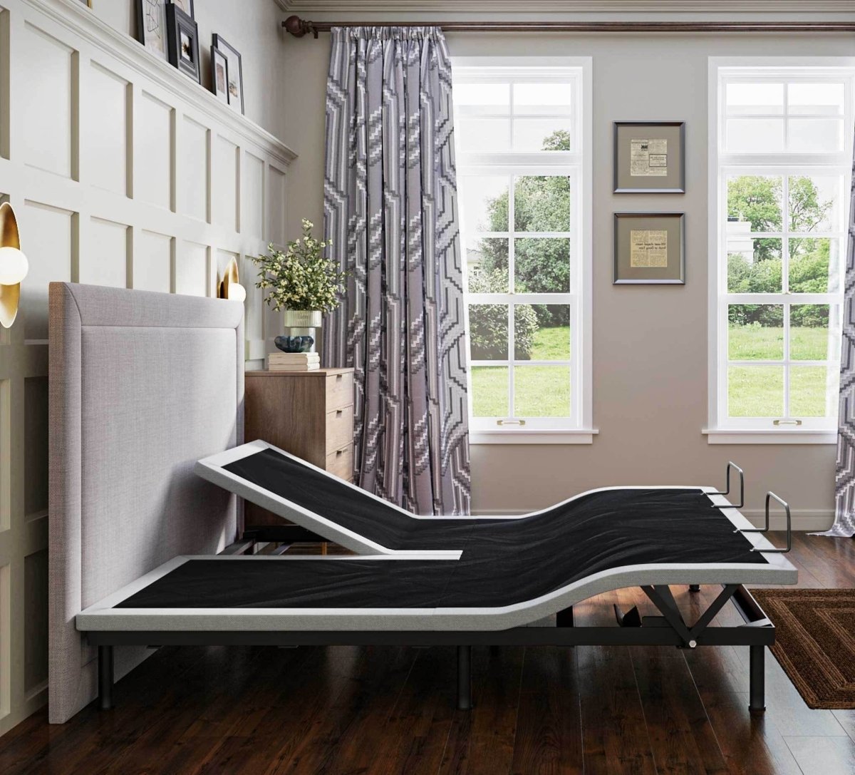 Adjustable Base Bed Frame With Head And Foot Motor - Sleep Galleria
