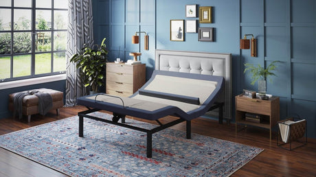 Adjustable Base With Head Foot Tilt And Lumbar Massage - Sleep Galleria