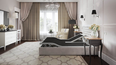 Adjustable Bed Base With Head And Foot Positioning - Sleep Galleria