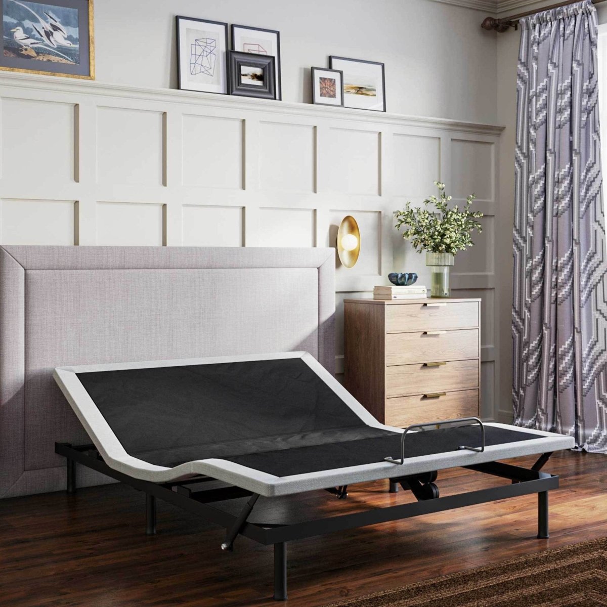 Adjustable Steel California King Bed Base With Remote - Sleep Galleria