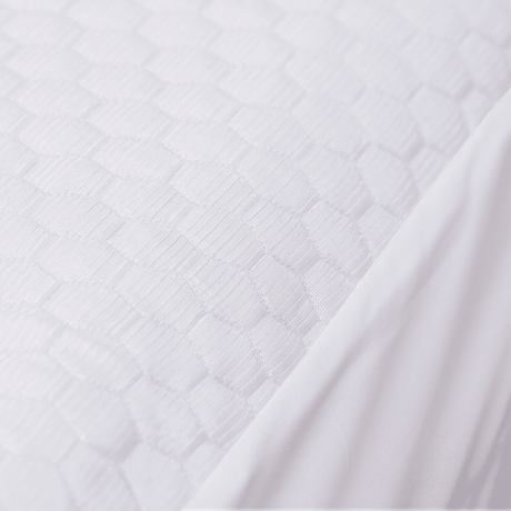 Blue Ice Cooling Twin Mattress Protector Waterproof Polyester - Sleep Galleria