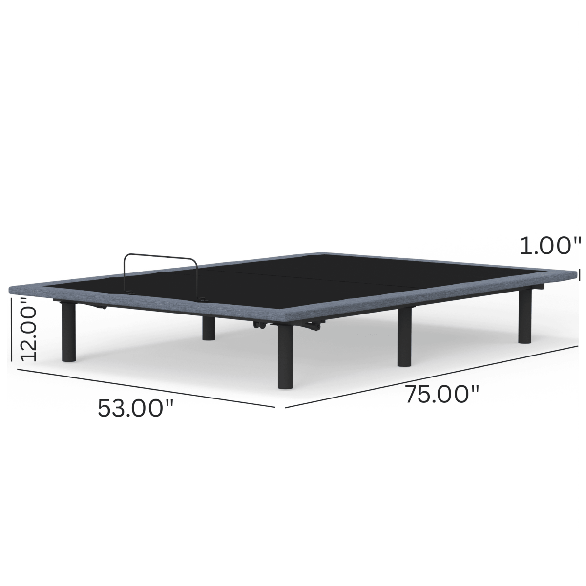 Full Adjustable Bed Base With Dual 3-Level Massage - Sleep Galleria