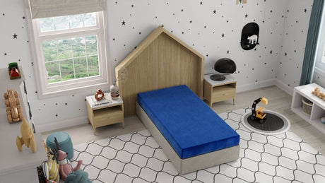 Medium 7-Inch Waterproof Foam Kids Pedic Mattress - Sleep Galleria