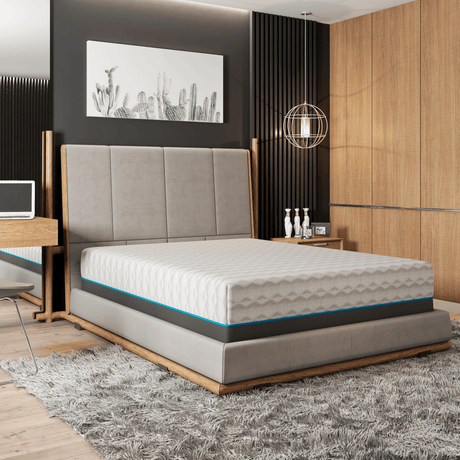 Soft 14-Inch Cooling Plush Memory Foam Mattress - Sleep Galleria