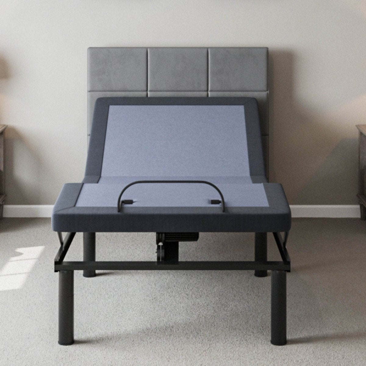 Twin XL Steel Wireless Remote Adjustable Bed Base - Sleep Galleria