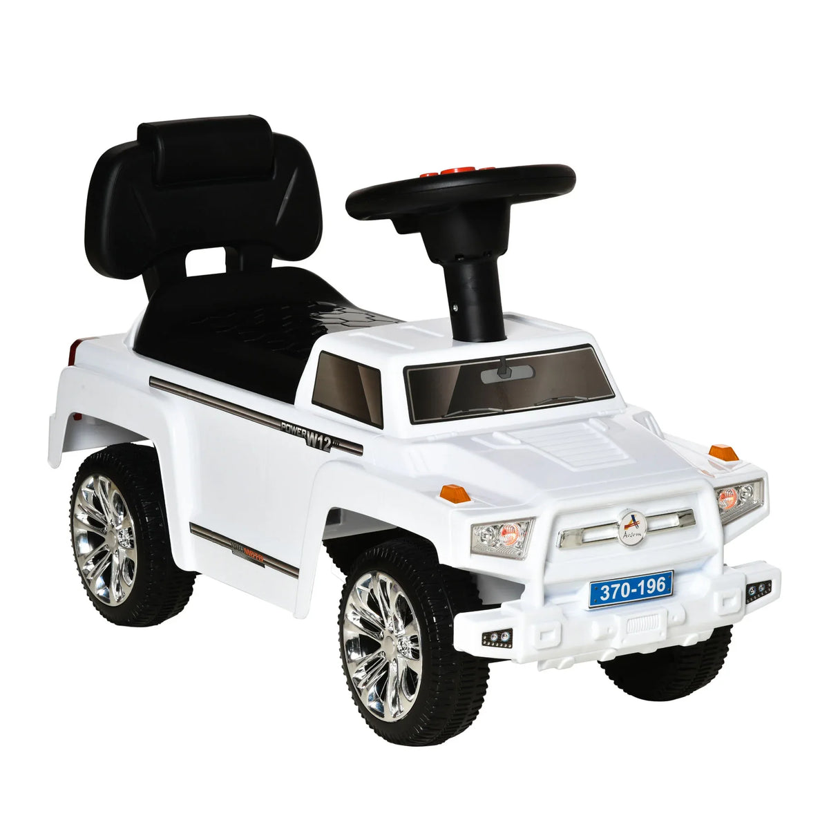 Toddler Off-Road Ride On Push Car With Horn And Storage - Omega Lifestyles
