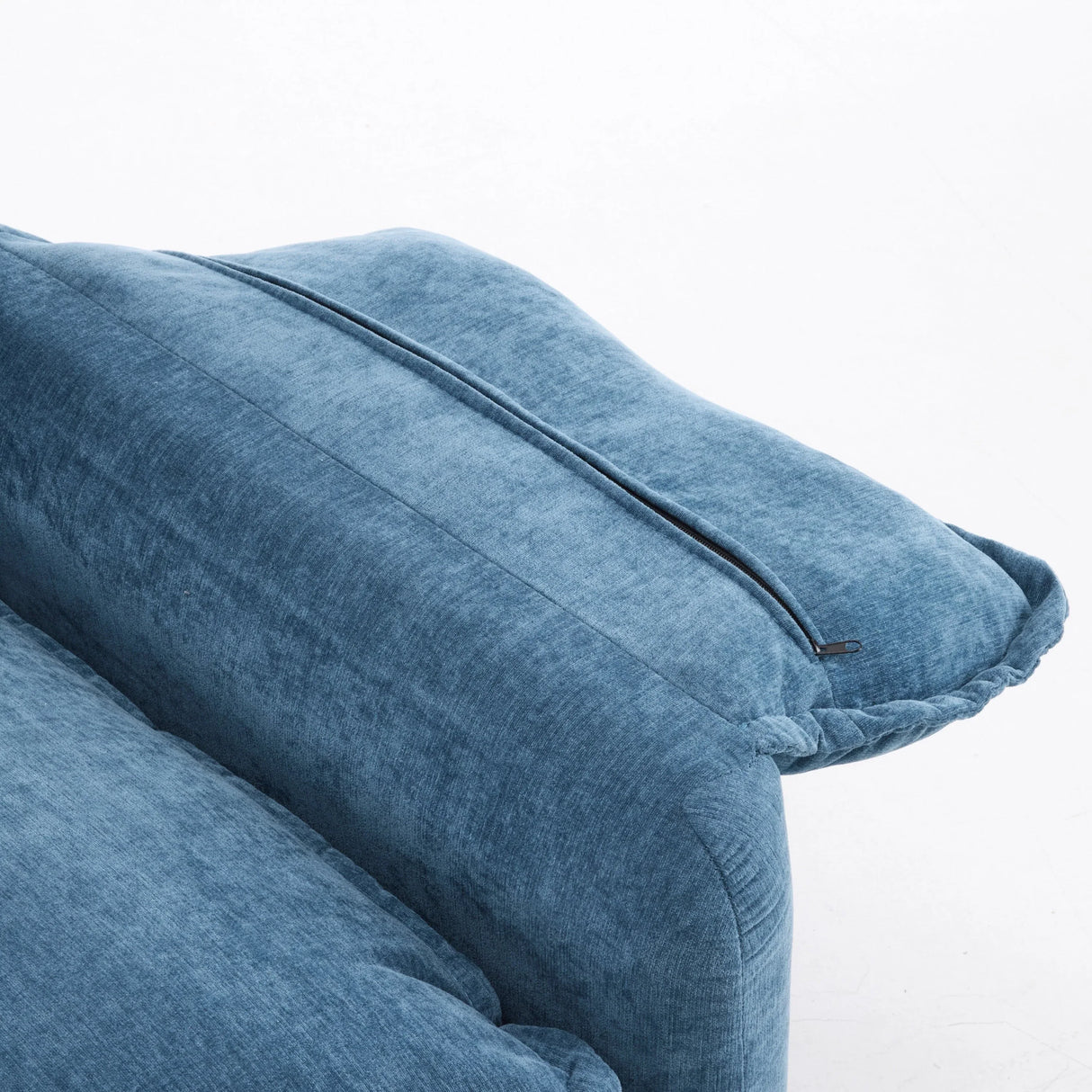 Oversized Chenille Lounge Chair With Thick Cushions - Omega Lifestyles