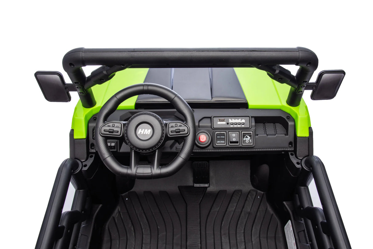 24V 2-Seater 4WD Ride On Dump Truck With Remote Control - Omega Lifestyles