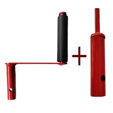 Universal Adjustable Steel Lawn Tractor Lift With 45° Tilt - Omega Lifestyles