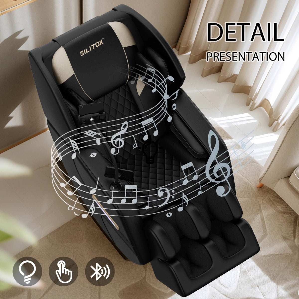 Zero Gravity Full-Body Air Compression Massage Chair - Omega Lifestyles