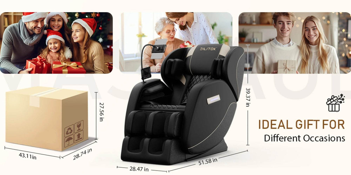 Zero Gravity Full Body Heated Airbag Massage Chair - Omega Lifestyles