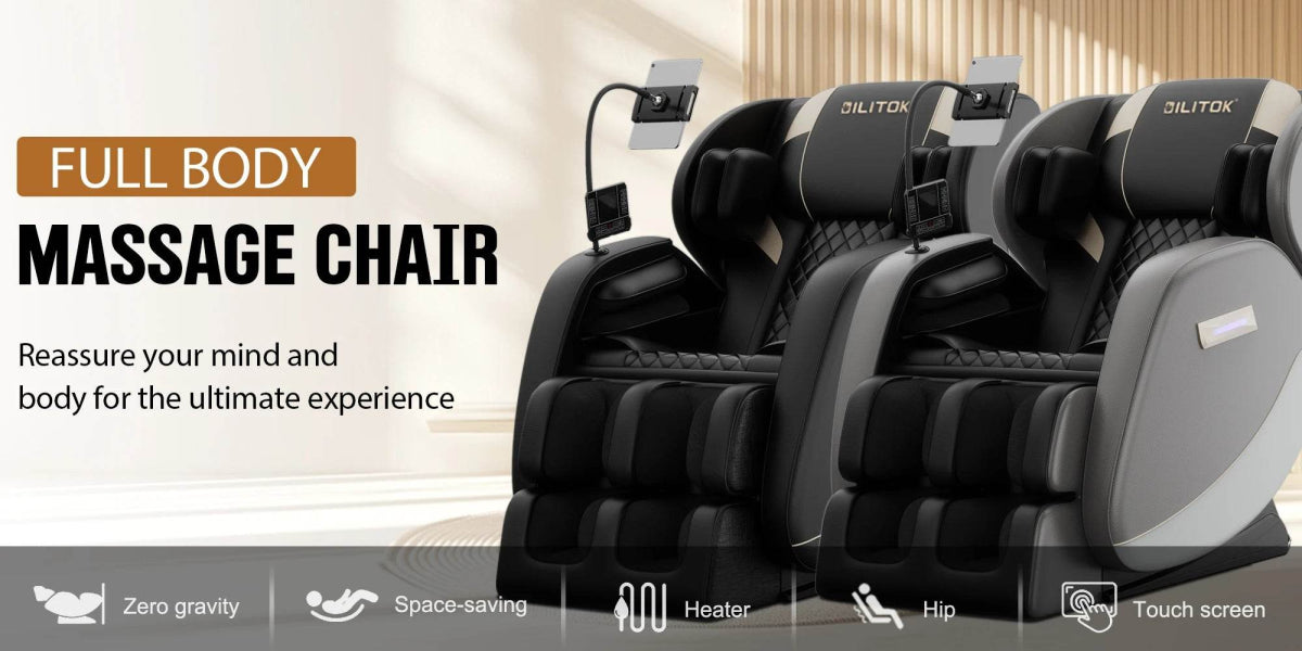Zero Gravity Full Body Heated Airbag Massage Chair - Omega Lifestyles