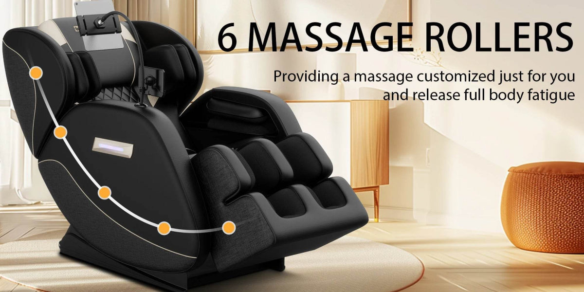 Zero Gravity Full Body Heated Airbag Massage Chair - Omega Lifestyles
