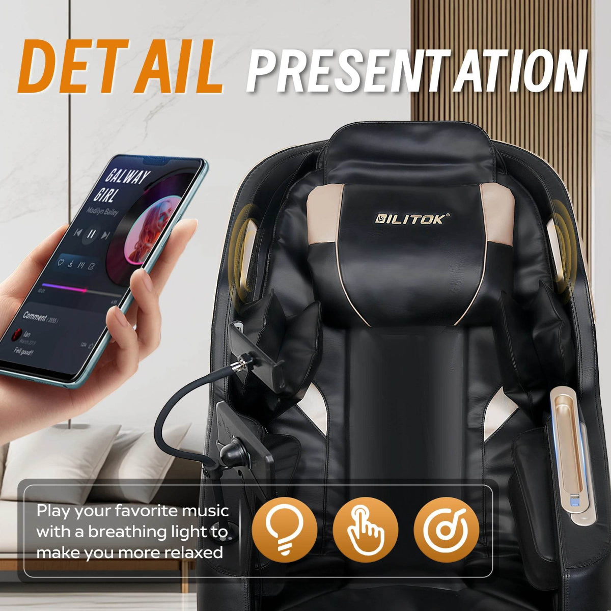 Zero Gravity Full Body Heated Airbag Massage Chair - Omega Lifestyles