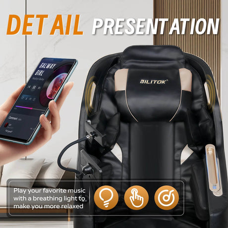 Zero Gravity Full Body Heated Airbag Massage Chair - Omega Lifestyles