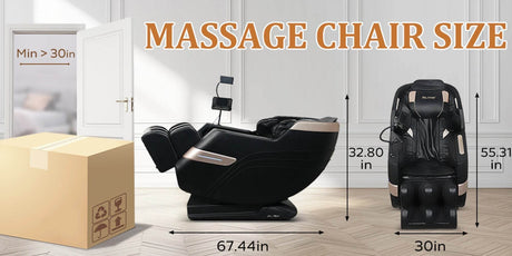 Zero Gravity Full Body Heated Airbag Massage Chair - Omega Lifestyles