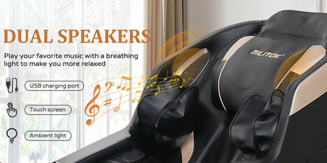 Zero Gravity Full Body Heated Airbag Massage Chair - Omega Lifestyles