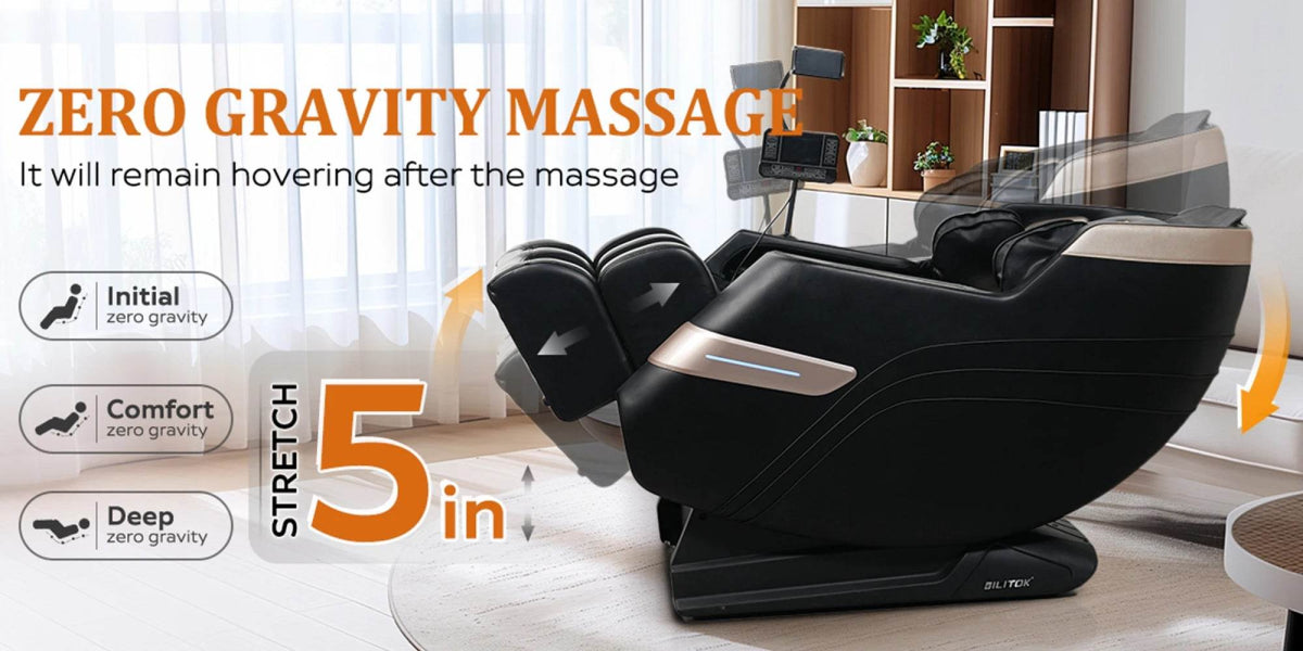 Zero Gravity Full Body Heated Airbag Massage Chair - Omega Lifestyles