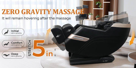 Zero Gravity Full Body Heated Airbag Massage Chair - Omega Lifestyles